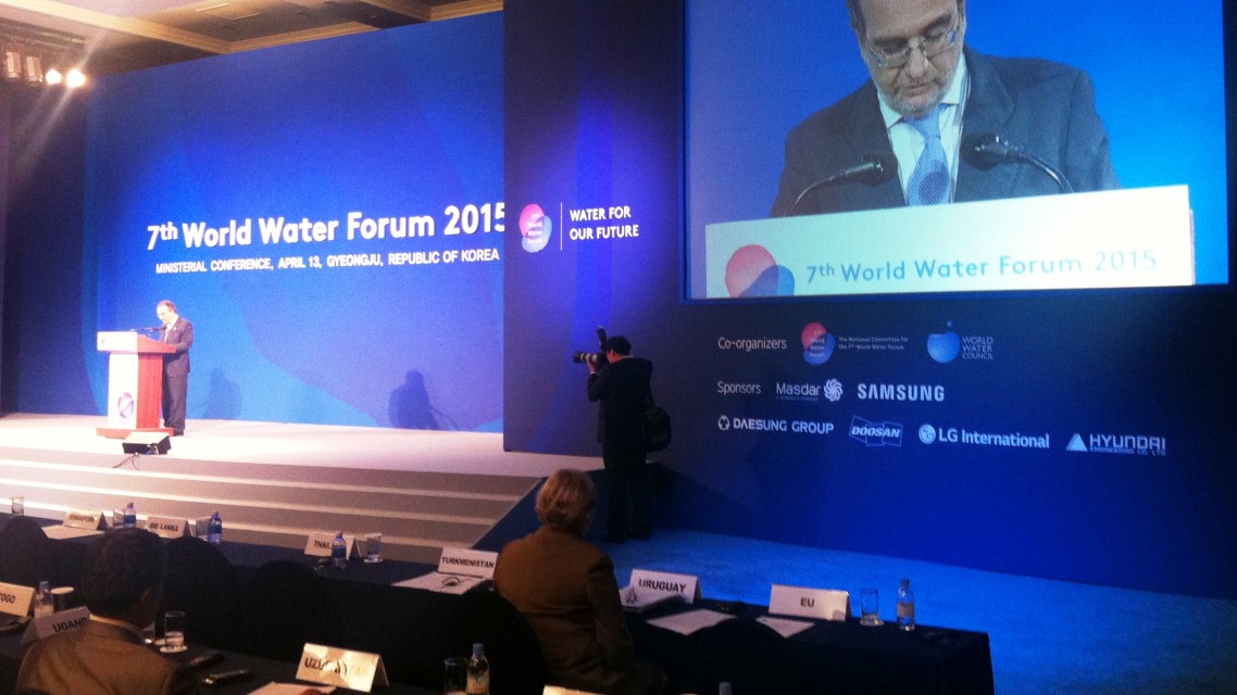 Más de 30.000 expertos de 200 países debaten en el VII Foro Mundial del Agua